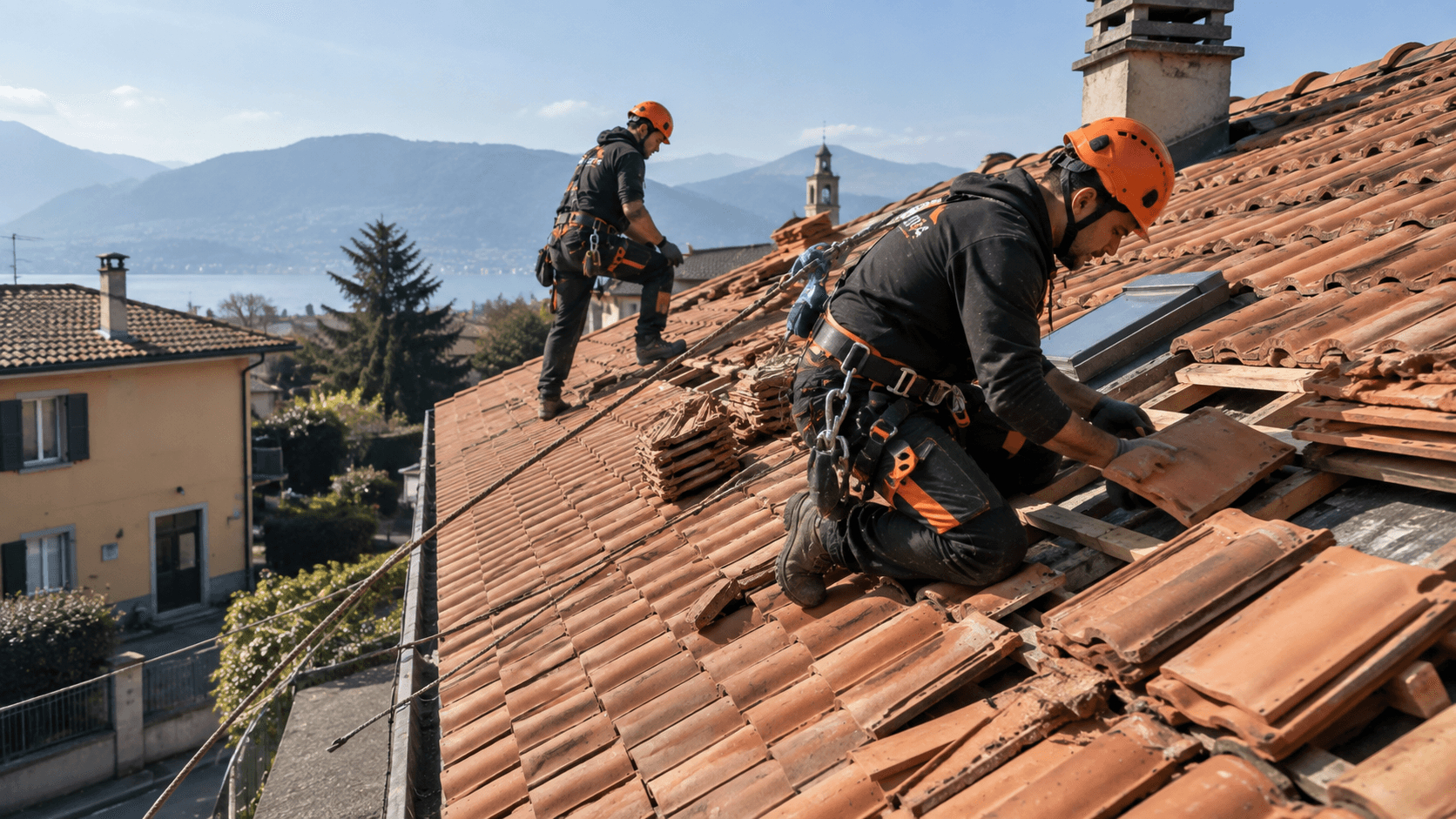 Rifacimento tetto senza ponteggi: come funziona e quanto fa risparmiare