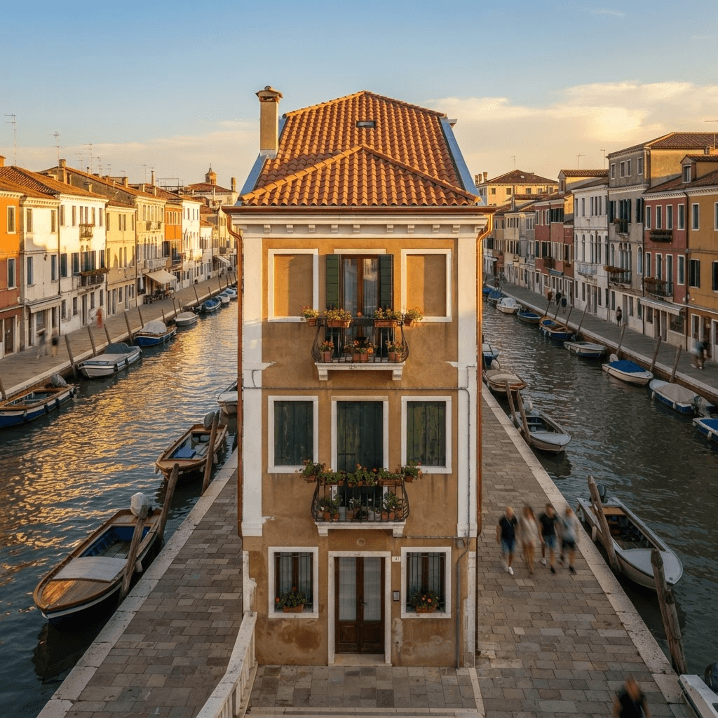 Tetto rifatto a Chioggia — Dopo