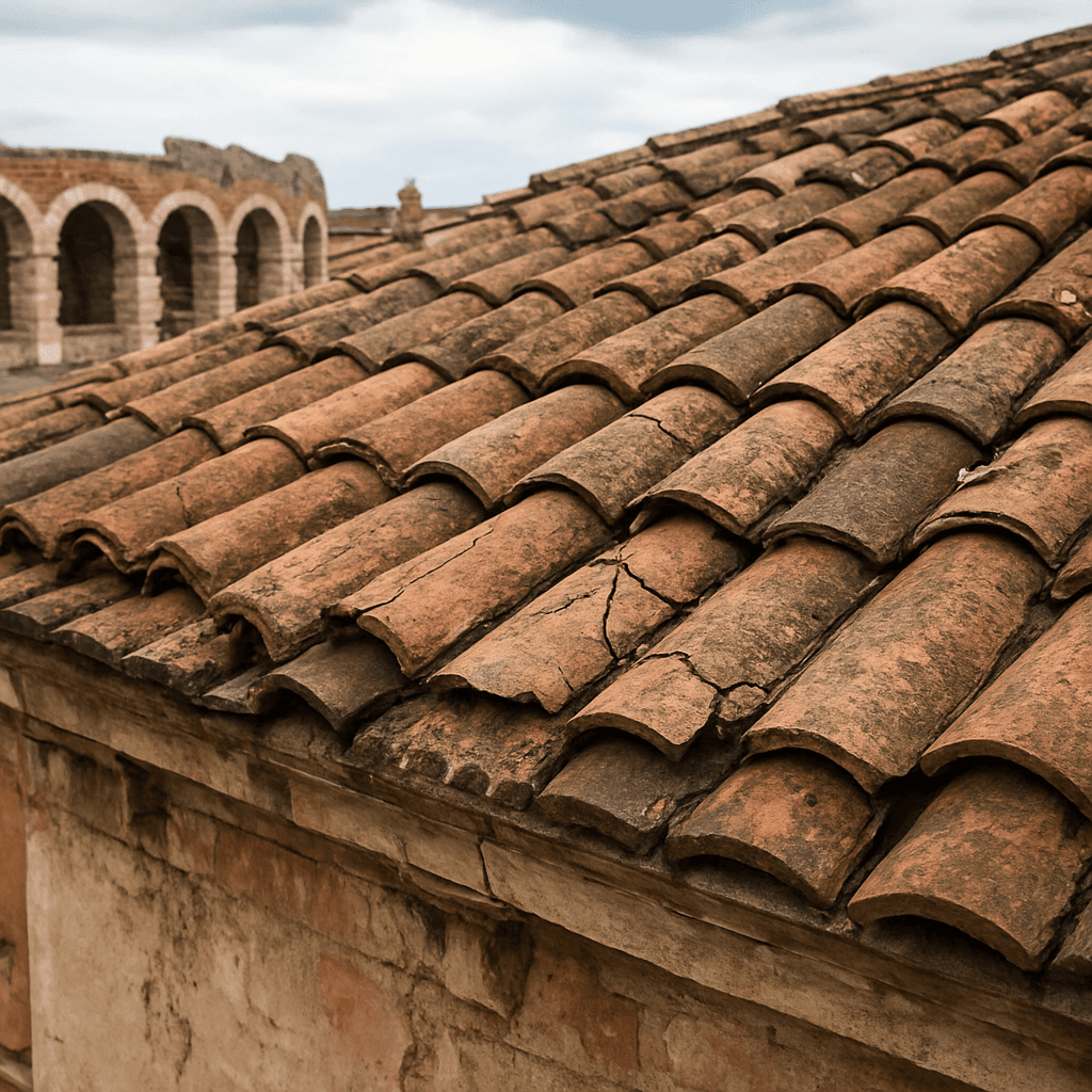 Tetto da rifare a Verona — Prima